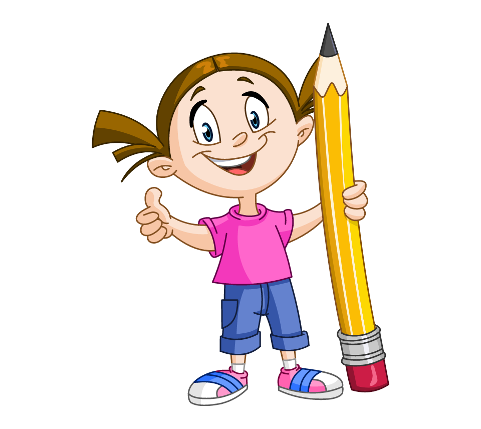 Girl with Pencil